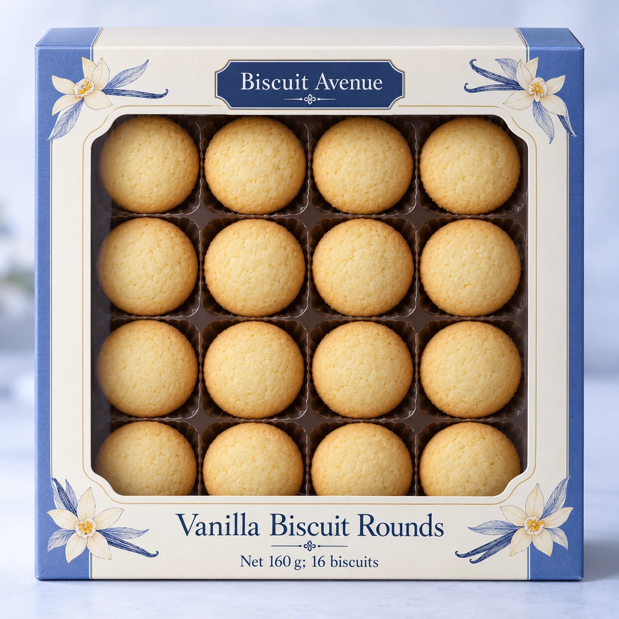 Vanilla Biscuit Rounds
